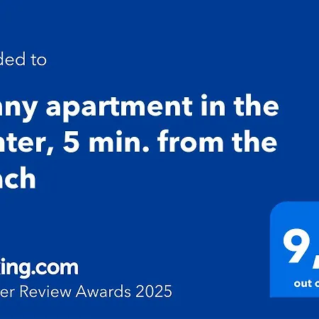 Appartement Sunny In The Center, 5 Min. From The